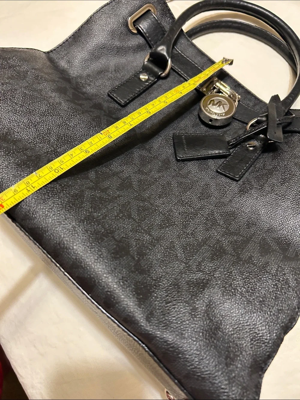 MICHAEL Michael Kors Black Satchel with Gold Hardware - Picture 10 of 13